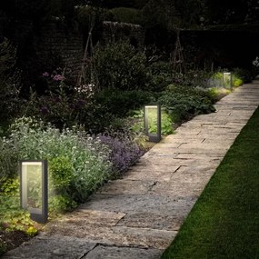 Brilagi-LED Vonkajšia lampa RAGUSA LED/7W/230V 3000/4000/6000K antrac. IP54 30 cm