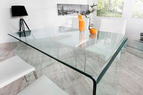 Písací stôl Fantome 120cm sklo