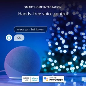 Twinkly TWS750STP-BEU - LED RGB Stmievateľná vonkajšia reťaz LED 63,5m IP44 Wi-Fi