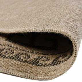 Vopi Kusový koberec Comilla 0887 black, priemer 120 cm