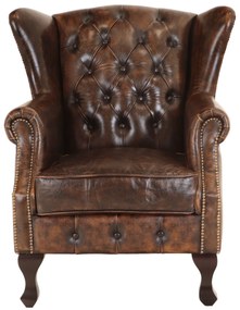 furniture-nabytek.cz - Kreslo Aberdeen z pravej hovädzej kože