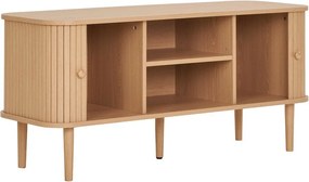 TV stolík v dekore borovice v prírodnej farbe 113x51,5x40 cm Nikko – House Nordic