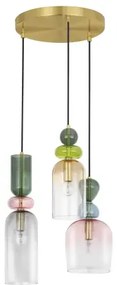 Retro luster Murano 41.7 Farebné