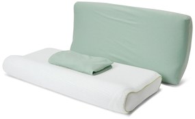 Džersejové poťahy na šijový vankúšik, 2 ks, zelené