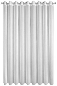 ZÁCLONA NA KRÚŽKOCH SONIA 400X250 CM BIELA