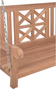 Drevená záhradná hojdačka v prírodnej farbe Latoa – Garden Pleasure