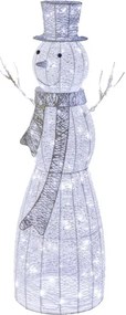 Retlux - LED Vonkajšia vianočná dekorácia LED/3,6W/230V/studená biela 124 cm IP44 snehuliak