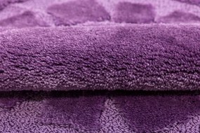 Kúpeľňový koberček Ocean fialový kruh