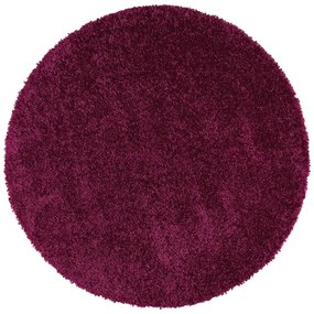Fialový koberec Universal Aqua, Ø 80 cm