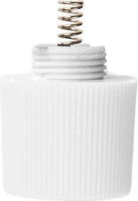 Set 2ks modrá úzka sviečka s vrúbkovaním Led Candle - Ø 2*25 cm / 2*AAA
