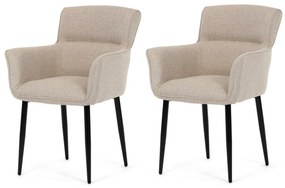 Súprava  jedálenských stoličiek DCH-J2159 CRM2, 2 ks