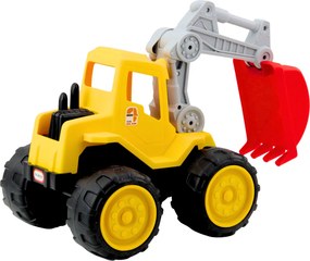 LEAN Toys Detské záhradné rýpadlo na piesok žlté