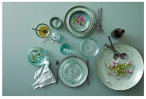 Zelená/čierna misa z kameniny ø 40 cm Gastro Black/Green – Bitz