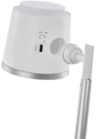 LED Stmievateľná nabíjacia stolná lampa 4v1 LED/6W/3,7V 3000K/4000K/6500K biela