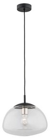 Argon 4332 - Luster na lanku TRINI 1xE27/15W/230V priemer 30 cm čierna