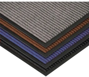 Odolná vstupná kobercová rohož s PVC, 900 x 1500 mm, čierna