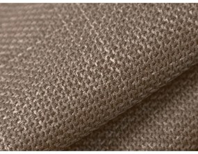 Hnedá rohová pohovka (ľavý roh/s leňoškou) Kendal – Micadoni