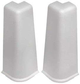 Vonkajší rohovník Hi-Line 9003 biela lesk – 2 ks