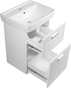 Aqualine Aqualine, ZOJA umývadlová skrinka 41,5x50x35,5cm, biela, 56374