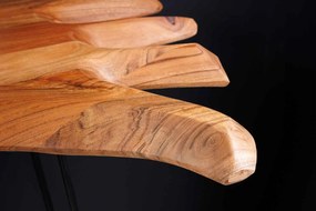 Dizajnová konzola Jax 104 cm akácia