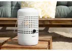 Svetlosivá plynová lampa Cosi Drop, výška 37 cm