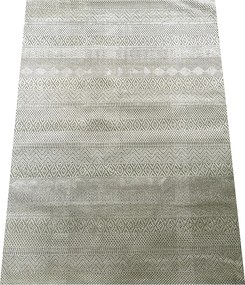 Koberec Zurich 1901 GREEN – zelený vzorovaný obdĺžnik Rozmer: 80x150 cm