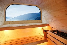 Hanscraft Sudová sauna QUADRA 180 Severský smrek