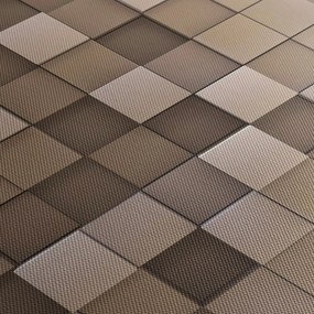 Obraz - Béžové kocky (120x50 cm)
