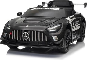 LEAN CARS Elektrické autíčko Mercedes AMG GT3, čierne