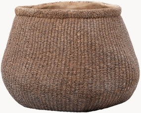 Ručne vyrobený betónový kvetináč Faux-Puff, V 30 cm