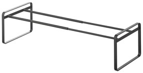 Čierna nastaviteľná polica na topánky YAMAZAKI Kobe