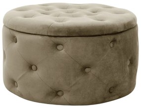 Úložná taburetka ALIA béžová