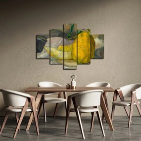 Obraz - French 19th Century, Melon and Lemon, reprodukcia (150x105 cm)