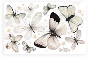Dekornik Samolepky - motýle - L