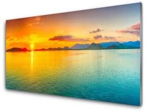 Obraz plexi More slnko krajina 125x50 cm