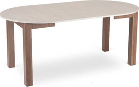 Vintino Rozkladací stôl RAMON 103–223 cm travertín/orech nicea