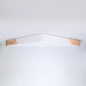 Brilagi - stmievateľné LED svietidlo PILANA LED/60W/230V dub/biela 56x56 cm + DO