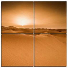Obraz na plátne - Púšť Sahara - štvorec 3131E (60x60 cm)
