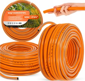 3-vrstvová zrolovateľná záhradná hadica 3/4" 20 m Ry