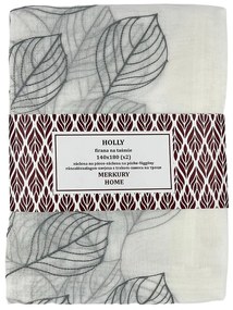 Záclona na páske Holly polyester tmavo šedá 140x180 Merkury Home II/22