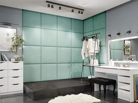 Čalúnený nástenný panel Pag 60x60, Farba čalúnenia:: Manila 02
