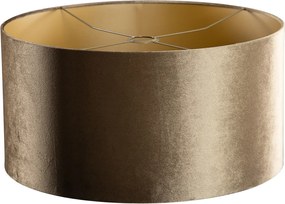 Zamatový tienidlo bronzové so zlatým vnútorným povrchom 50/50/25