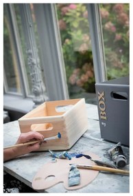 Úložný box z borovicového dreva Compactor Custom, 30 × 20 × 14 cm