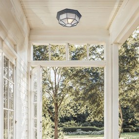 Vidiecke stropné svietidlo tmavosivá 26,5 IP44 - Bri