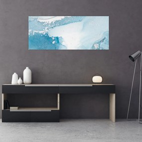 Obraz - Modrý dekor (120x50 cm)