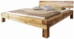 Smreková manželská posteľ Janis Rozmer: 180x200cm