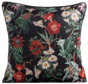 DEKORAČNÁ OBLIEČKA NA VANKÚŠ VELVET102 45X45 CM KVETY