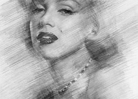 Obraz - Portrén Merilyn Monroe (70x50 cm)
