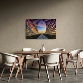 Obraz modernej architektúry mosta (90x60 cm)