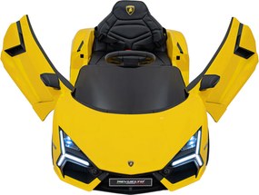 Ramiz Lamborghini Revuelto vozidlo Žltá